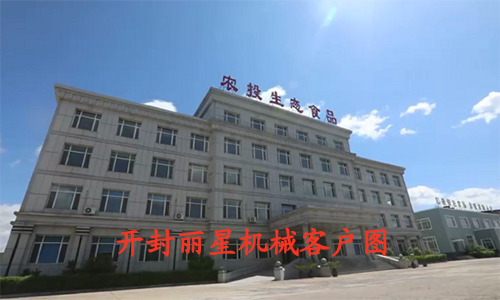 吉林农投生态食品公司使用的宏胜国际|Home酸辣粉设备利用现场