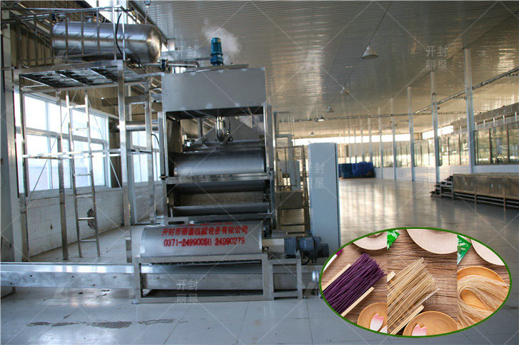 涂布式粉条机成套设备环评易通过，排放切合要求