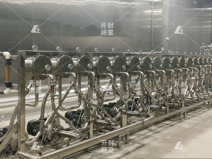 加工提取红薯淀粉，淀粉机械一体化出产