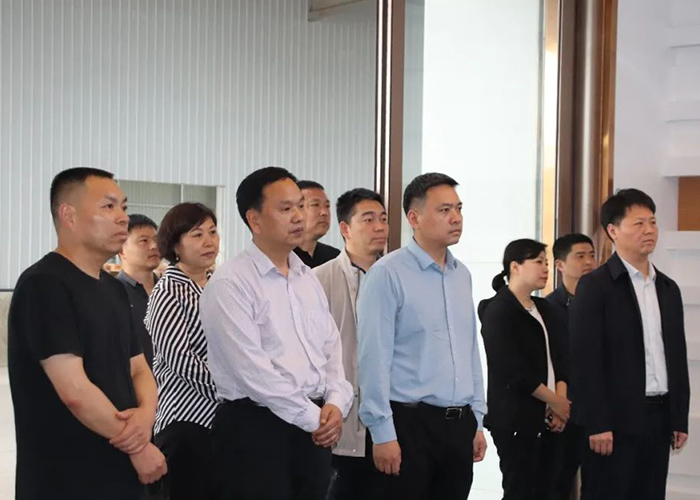 迎接省农业村落厅**光临宏胜国际|Home视察