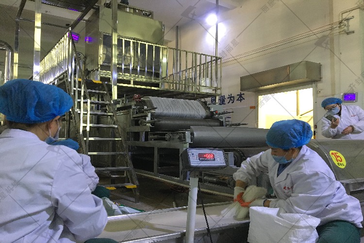 一台涂布铺浆式粉条机都可加工哪些产品？