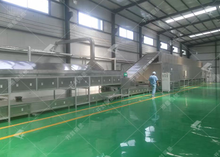 宏胜国际|Home发往驻马店的粉丝出产线设备装置进行时