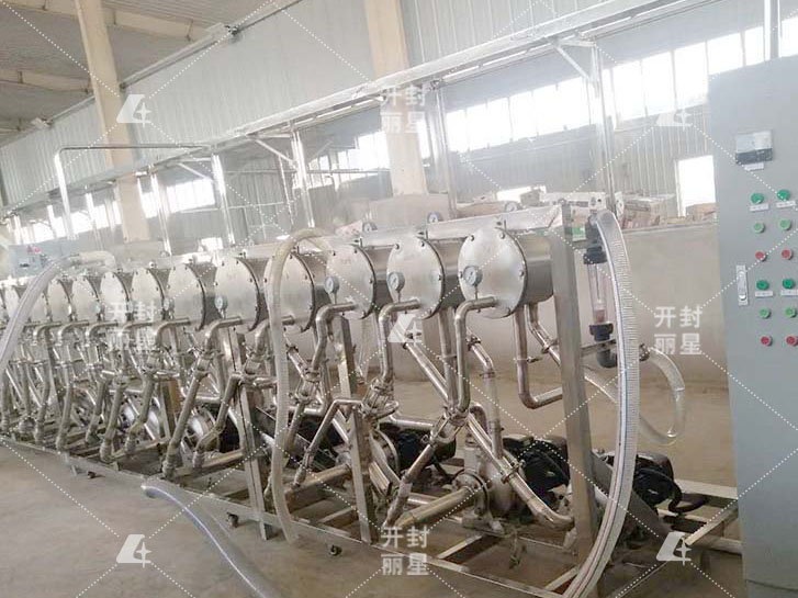 红薯淀粉加工实现一体化，一套设备省水省时又省力