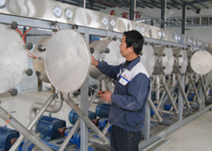 红薯淀粉提取设备，淀粉质量不变且优质