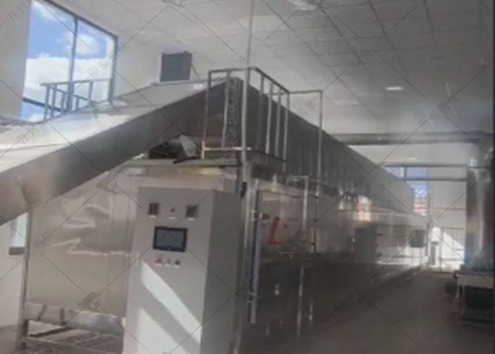 直击西藏用户宏胜国际|Home粉条出产线装置调试现场