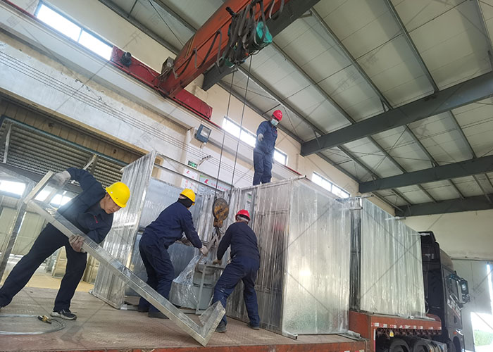 开封宏胜国际|Home粉丝粉条出产线装车启程